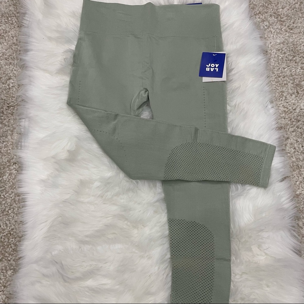 JoyLab High-Rise Seamless 7/8 Leggings_ Sage